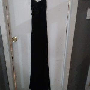 Black evening gown